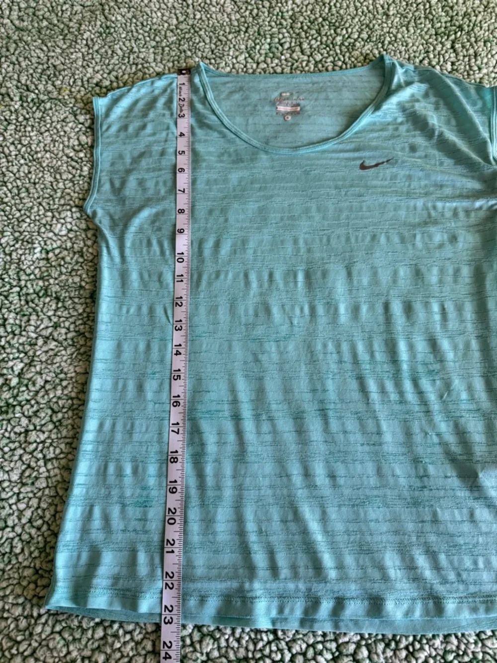 Nike Women's Aqua Striped Tee